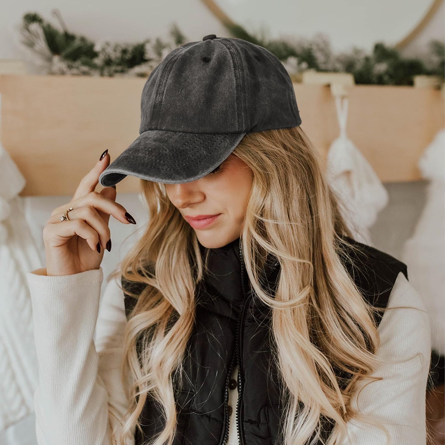 12Pieces Vintage Washed Baseball Caps for Women Men Distressed Twill Adjustable Dads Hats Unisex Style - Image 3