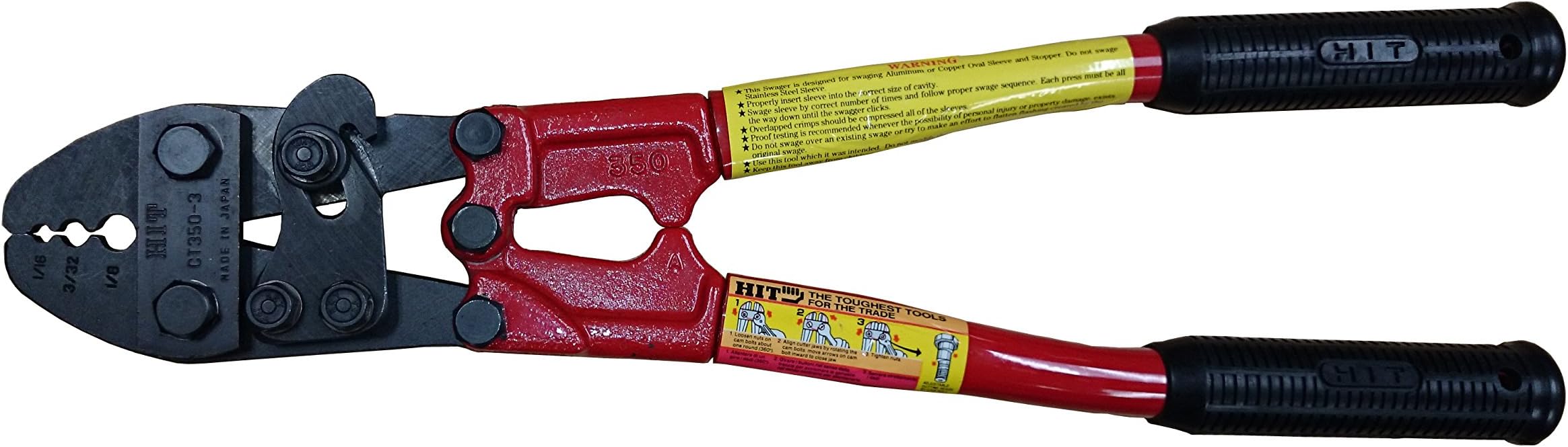 Hit Tools 22-ST14C-3 14" Swager with Cutter