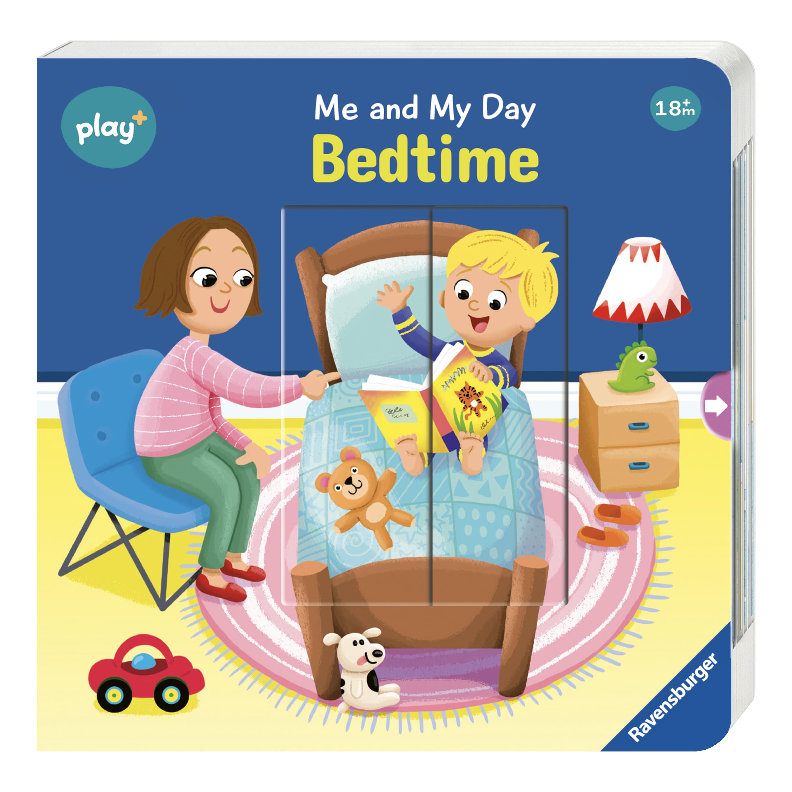 Ravensburger Play+ Me and My Day: Bedtime - Infant and Baby Educational Book - Toddler Activity and Development Gifts - 18 Months+
