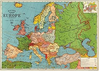 Europe Map Print