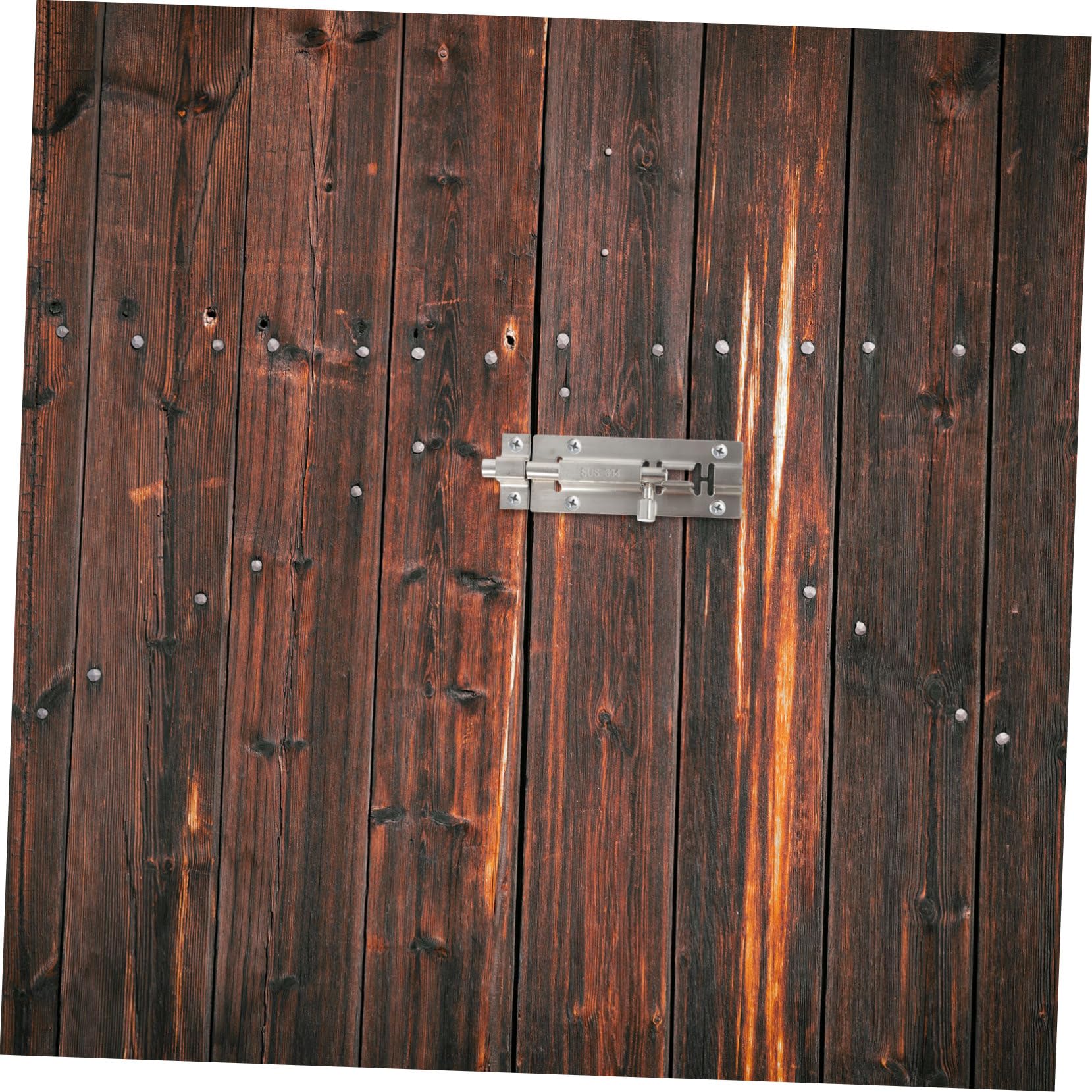 Artibetter 6pezzi Serratura Scorrevole Acciaio Inossidabile Per Sicurezza Di Porte e Armadietti Facile Da Installare e Resistente Alla Chiavistello Per Casa e Hotel