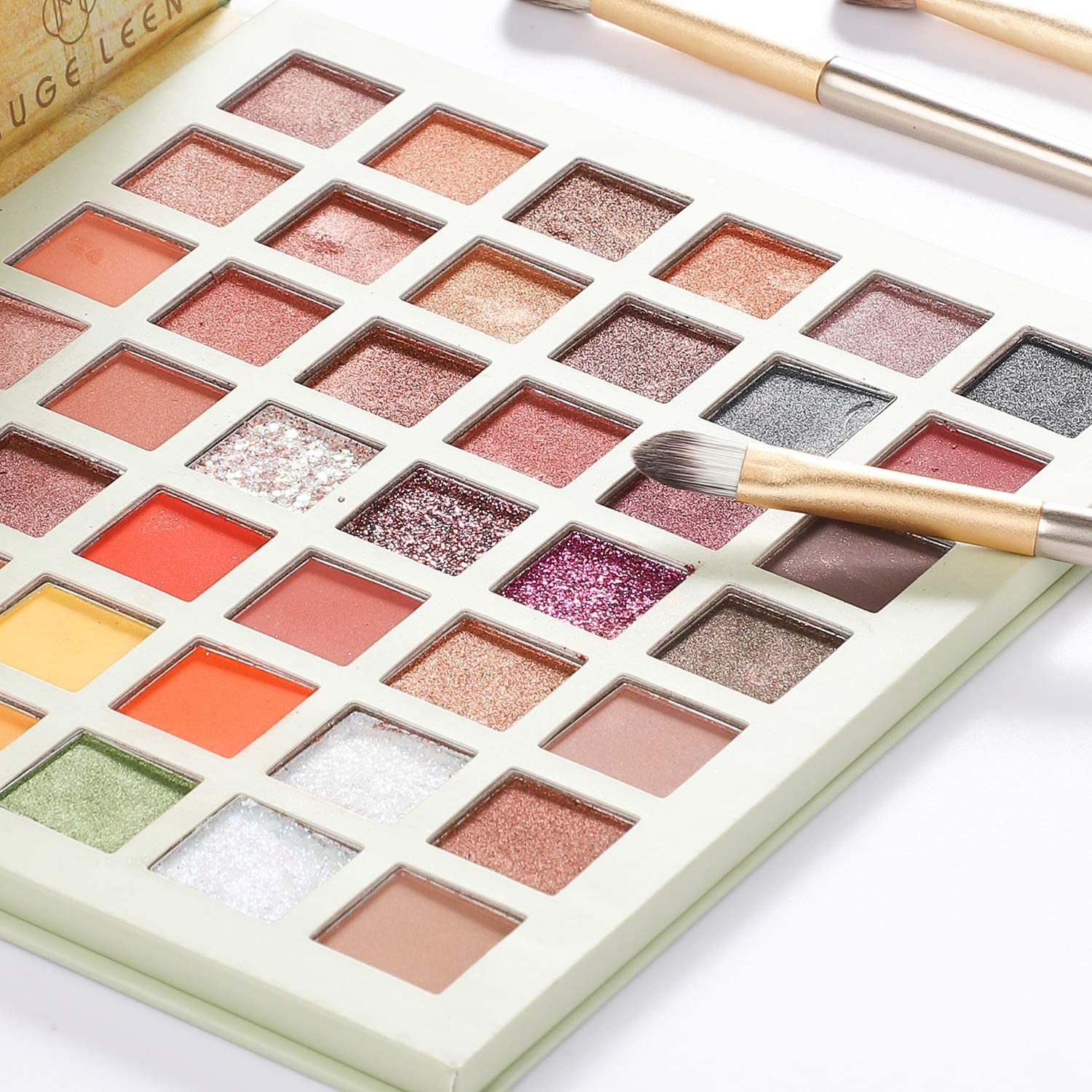 Palette di ombretti 42Colors Glitter Eye Shadow Palette Pigmentato Polvere Shimmer Eye Shadow Polvere Matte Scintillio Scintillio Eyeshadow Set di trucco Mimore palette di ombretti (Size : China)