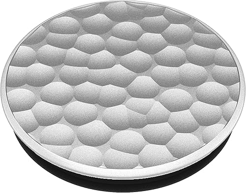 Miniatura 3 de PopSockets: PopGrip - Soporte extensible y agarre con tapa intercambiable para teléfonos y tabletas, metal martillado plateado