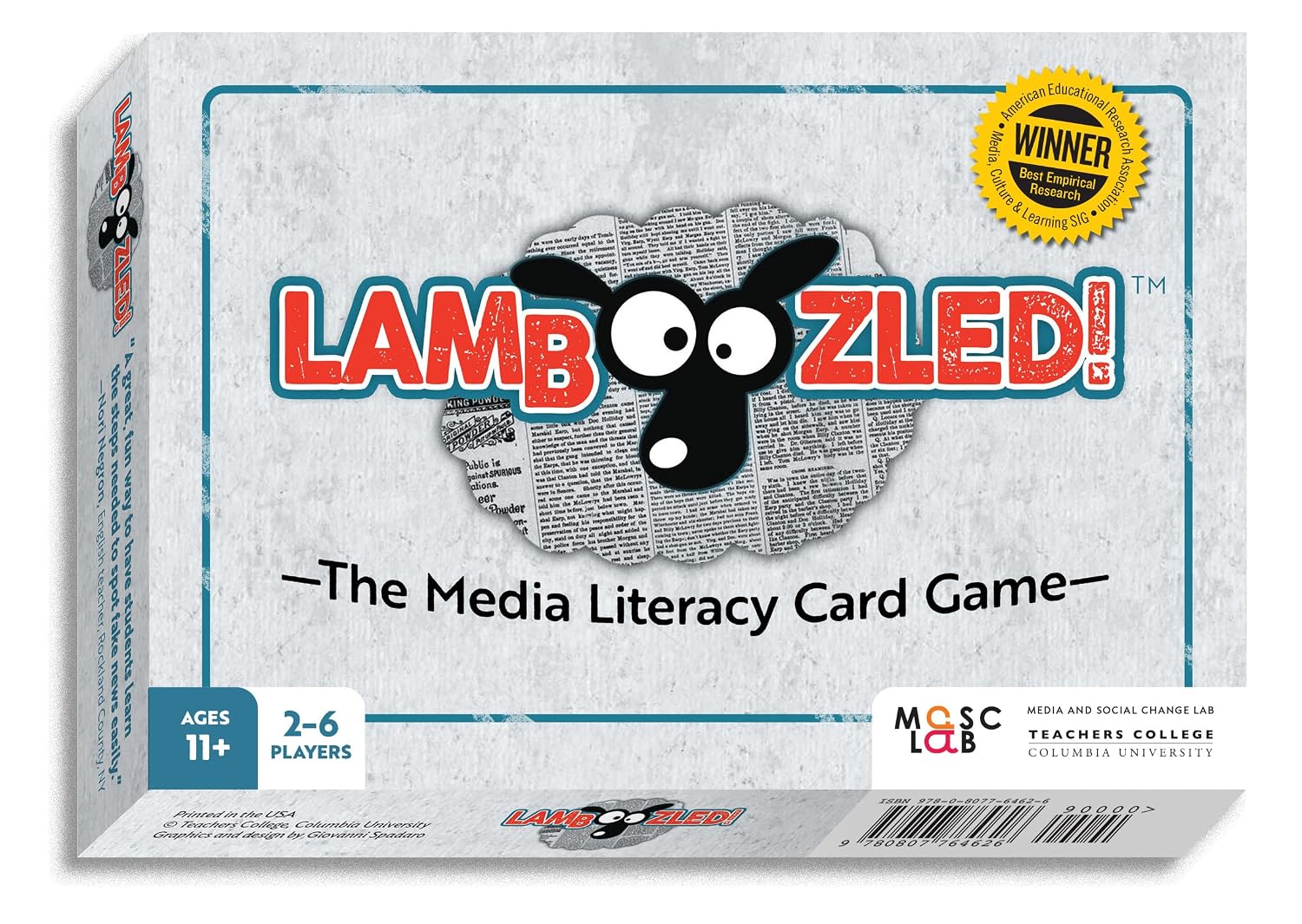 LAMBOOZLED!: The Media Literacy Card Game