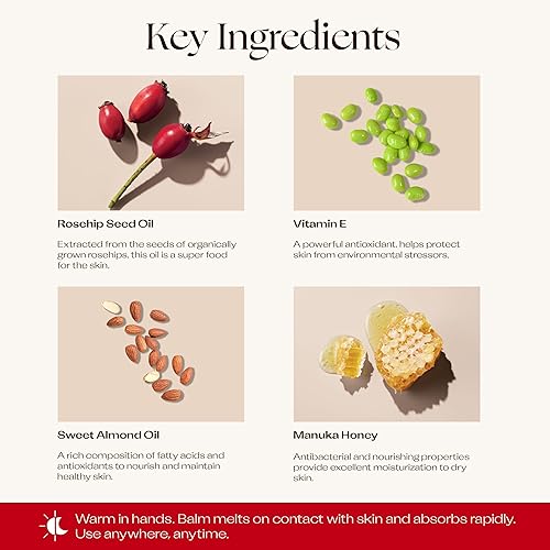 Miniatura 5 de Trilogy Everything Balm, bálsamo de belleza multitarea con aceite de rosa mosqueta, 1.5 onzas líquidas