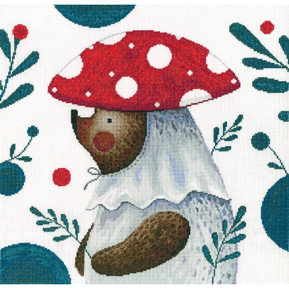 RTO CU068 czapka to najważniejsza poduszka do haftu krzyżykowego, bawełna, wielokolorowa, 40 x 40 cm