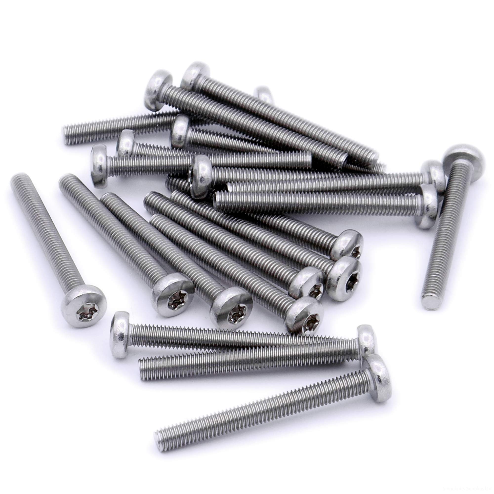 Singularity Supplies M2 (2Mm X 5Mm) Tx Pan Machine Screw (Bolt) - Stainless Steel (A2) (Pack Of 20)