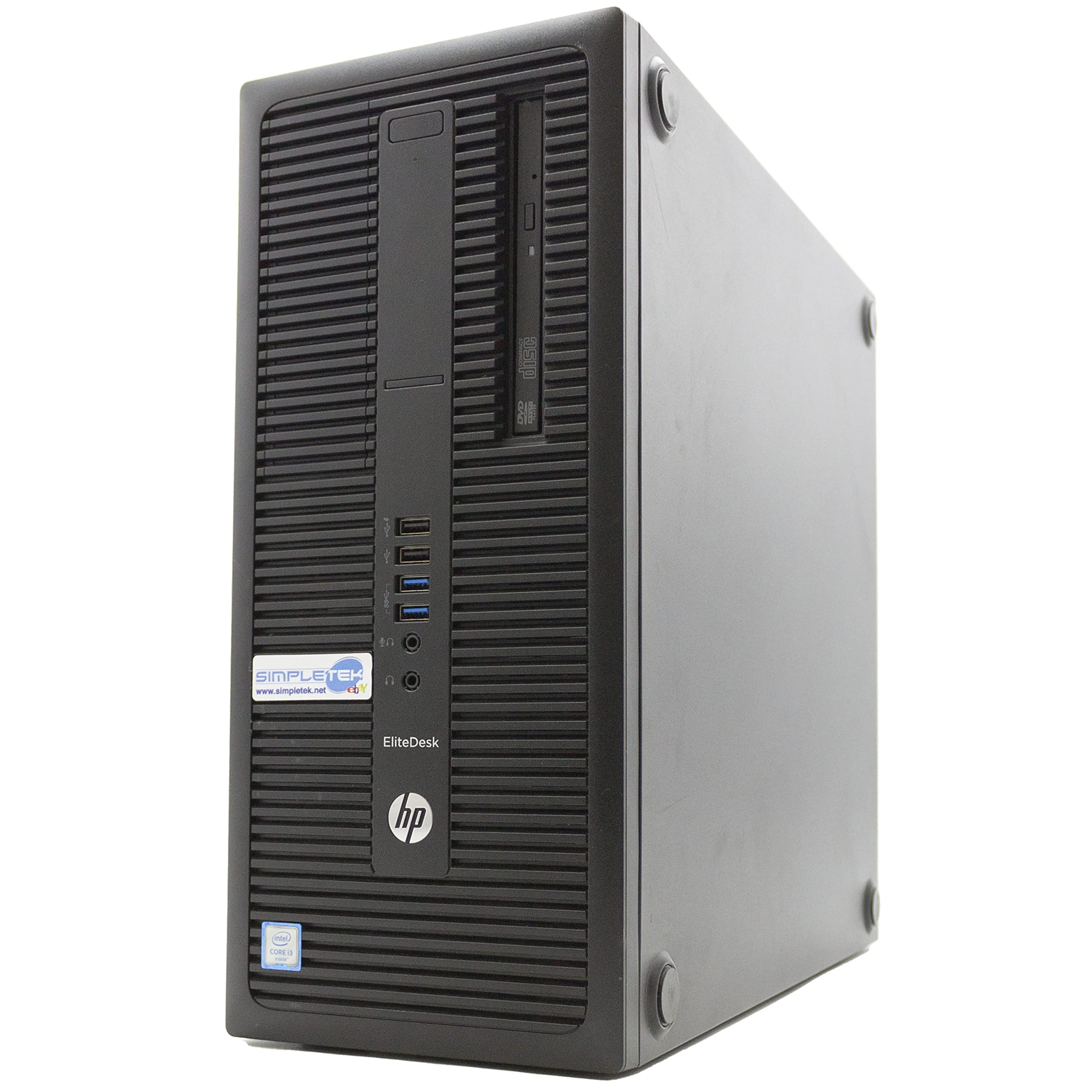 HP Computer Desktop EliteDesk 800 G2 Tower | Windows 11 Pro - Core i3 3.90GHz 16GB RAM 240GB | interfaccia Seriale RS232 COM MCN PC Fisso Aziendale Ufficio Casa Lavoro (Ricondizionato)
