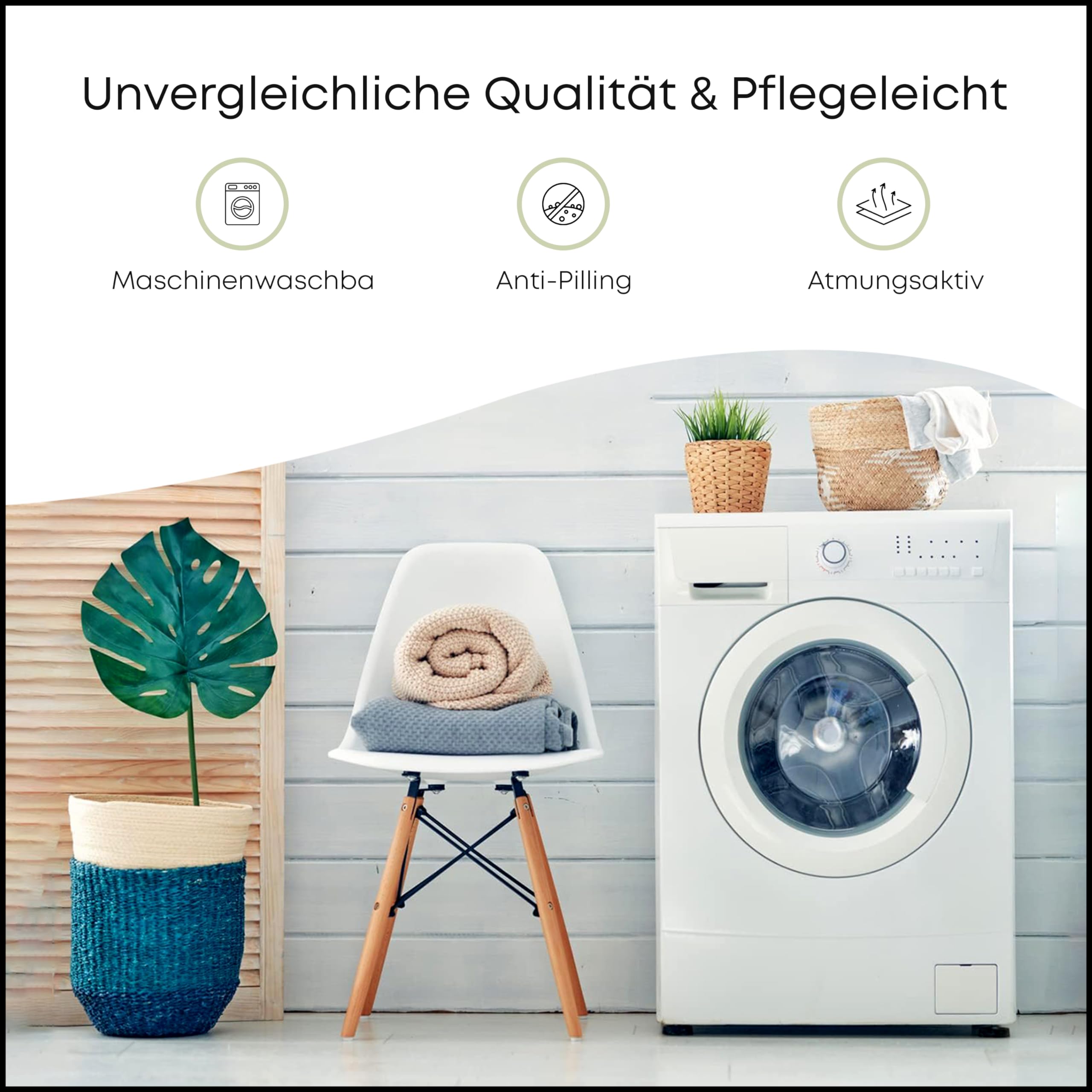 LINENWALAS 100% Bambus Kissenbezug 40x60, 2er-Set, 100% Bambus Weiche  Kissenbezge aus Bambusseide fr Haar und Haut, khlende Kissenbezge (40 x  60 cm, Avocado Grn) : Amazon.de: Kche, Haushalt & Wohnen