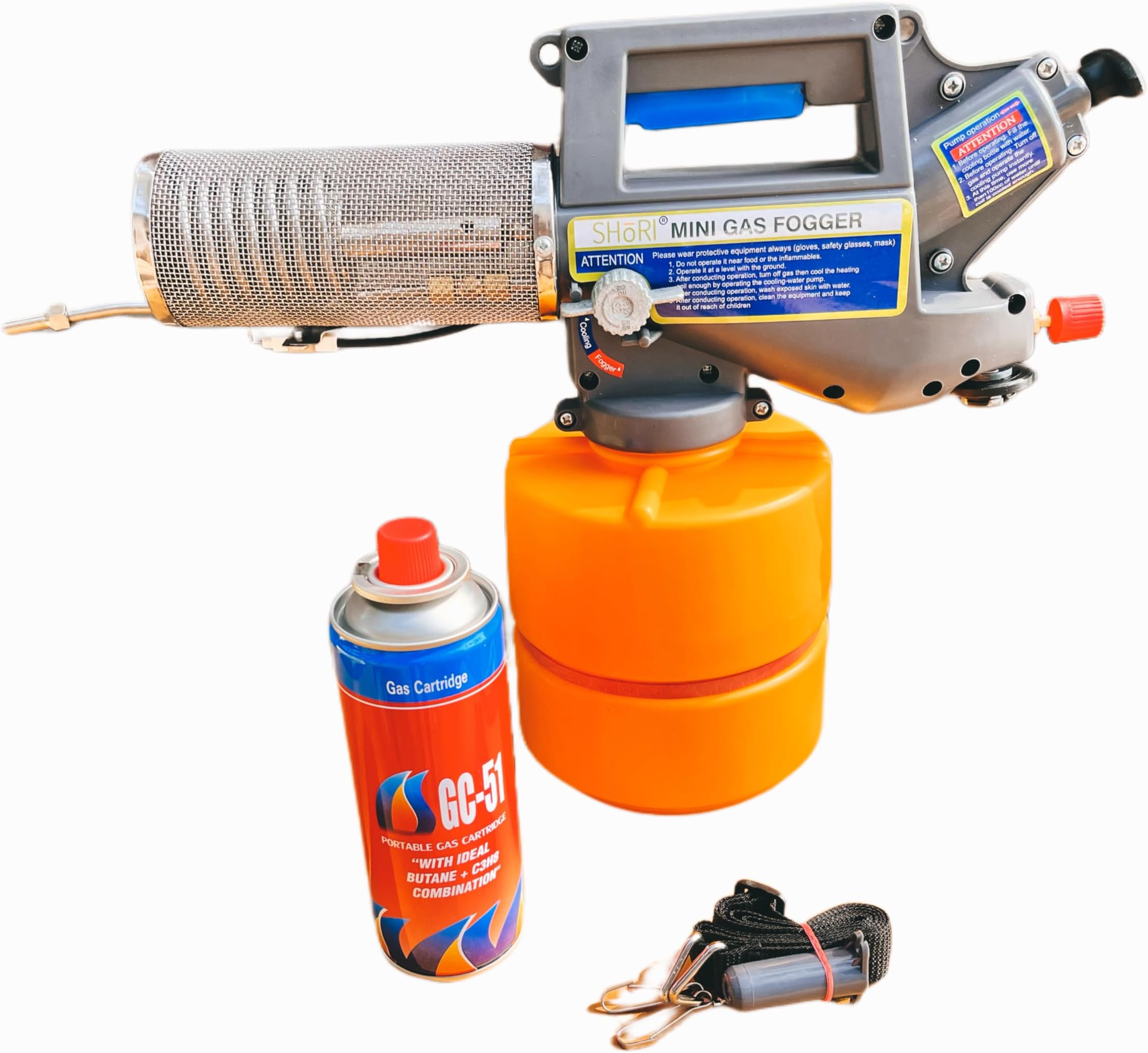 SHoRI Heavy Duty Mini Fogging Machine: Effective Mosquito and Pest Control with Free Butane Fuel Can