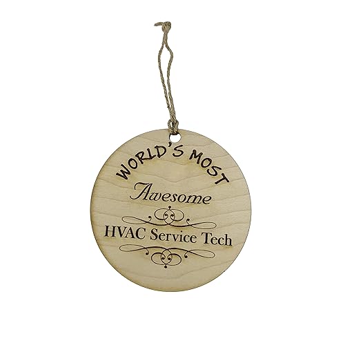 Ornament - Worlds most Awesome HVAC Service Tech