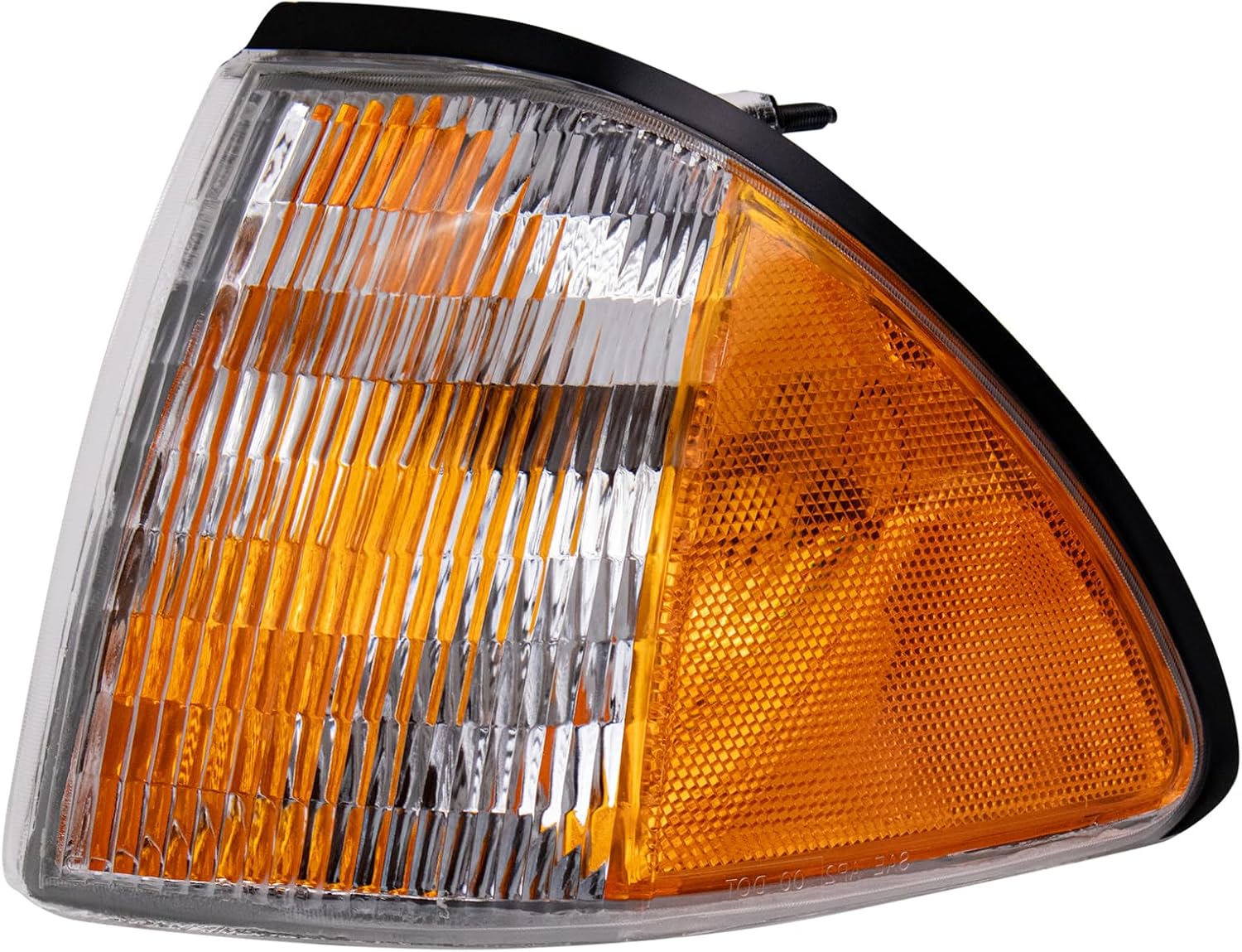 TRQ Corner Marker Light Set FO2550105 FO2551103 Compatible with 1987-1993 Ford Mustang