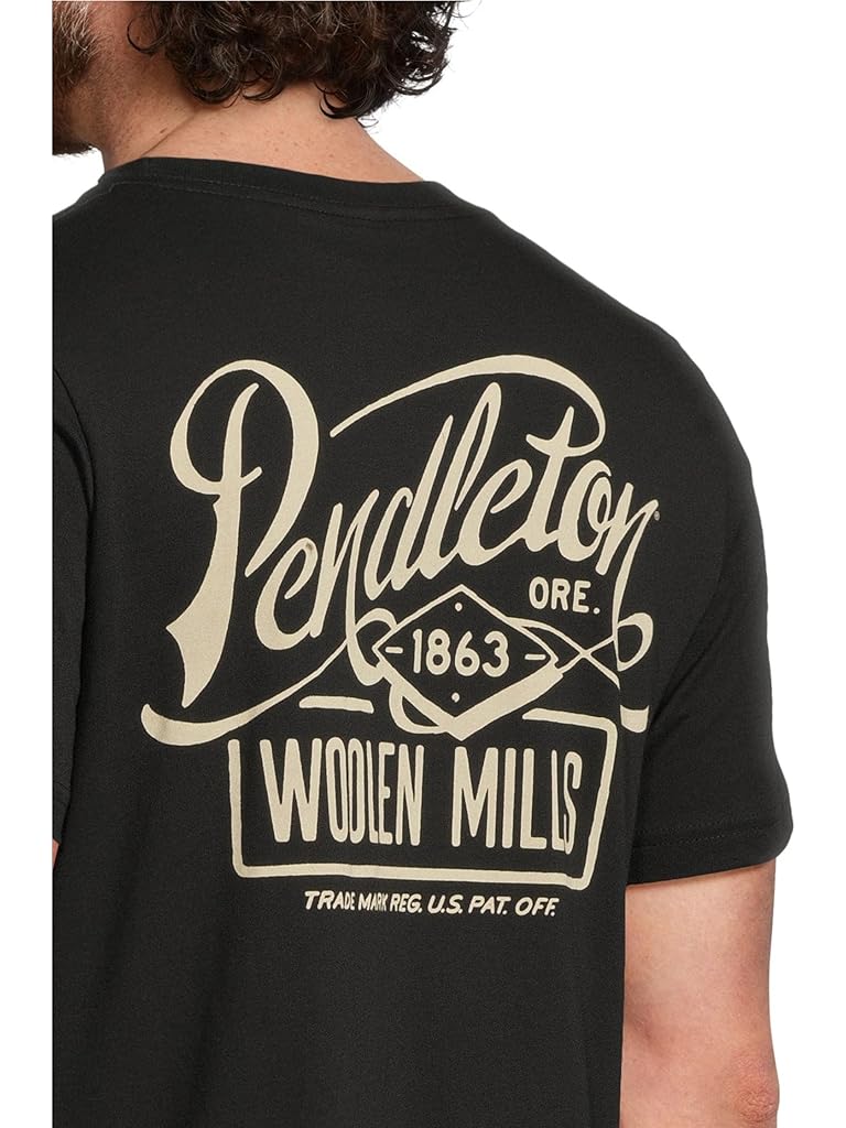 Gray Pendleton Pendleton Script Graphic Tee