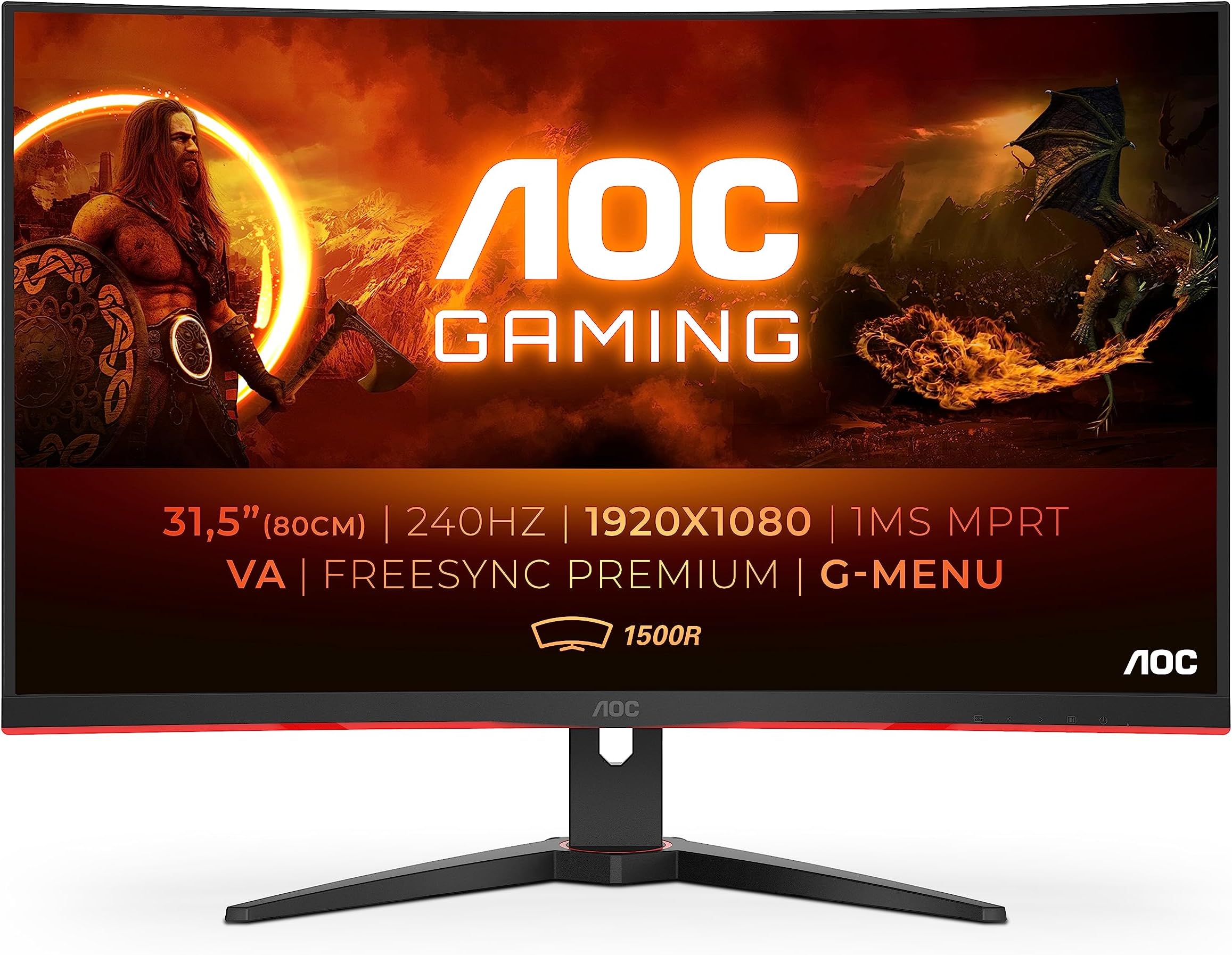 Electriq 24 Inch 4K UHD 60 Hz Freesync HDR Gaming Monitor Amazon.co