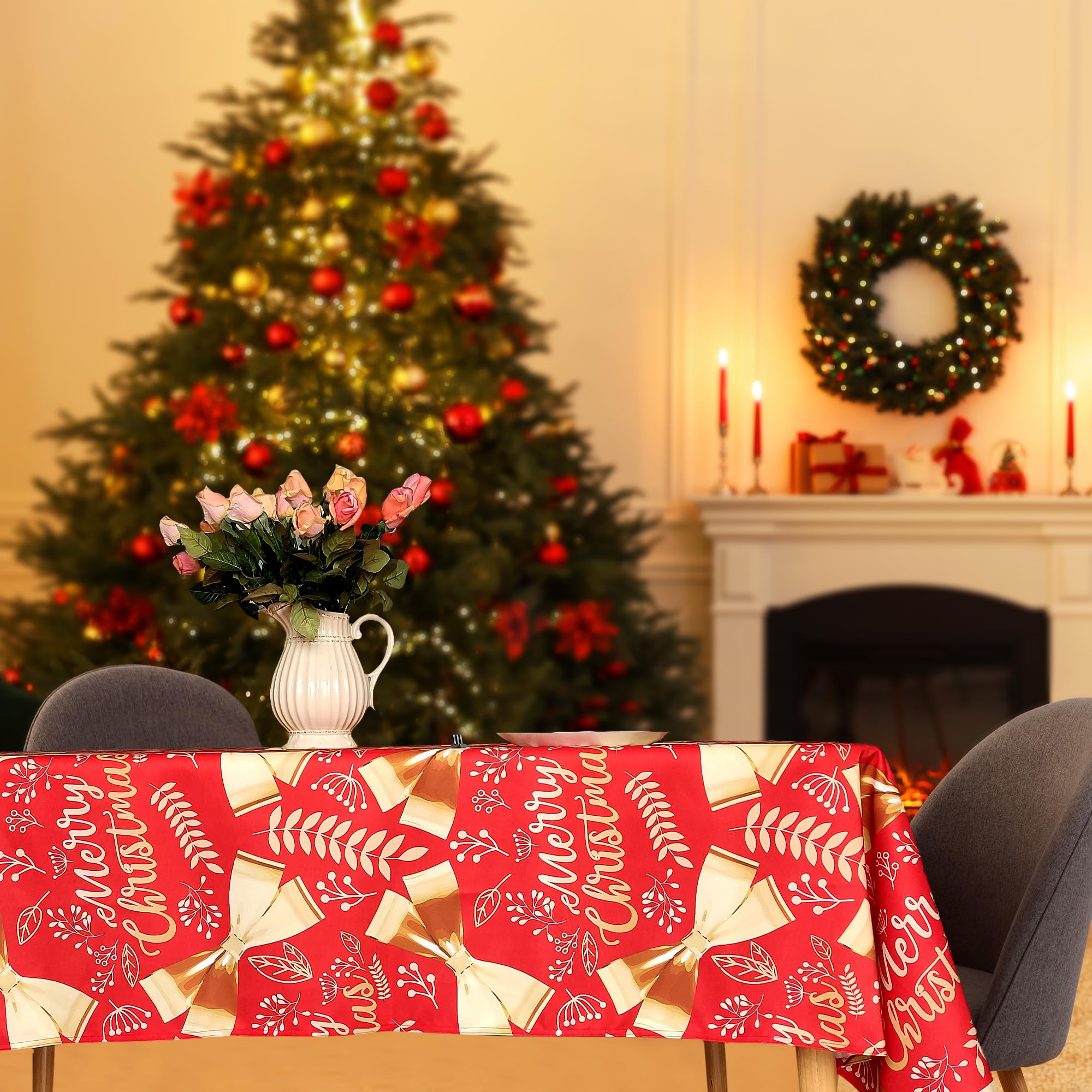 Rectangular Christmas Decorated Buffet Table How To Set Up A Christmas — free download