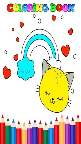 super kawai coloring book