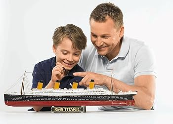 REVELL 05804 R.M.S. Titanic 1:1200 Scale Unbuilt/Unpainted Plastic Model Kit U00a39.77 - UK