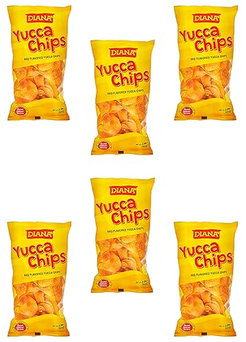 Diana Yuca Snacks 2.29 oz (65g) - Chips (paquete de 6)