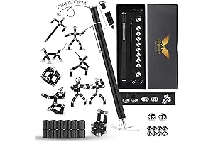 Elegancy Fidget Magnetic Ballpoint Pen | Deformable Magnetic Pen, Fidget Toy for Anxiety Relief