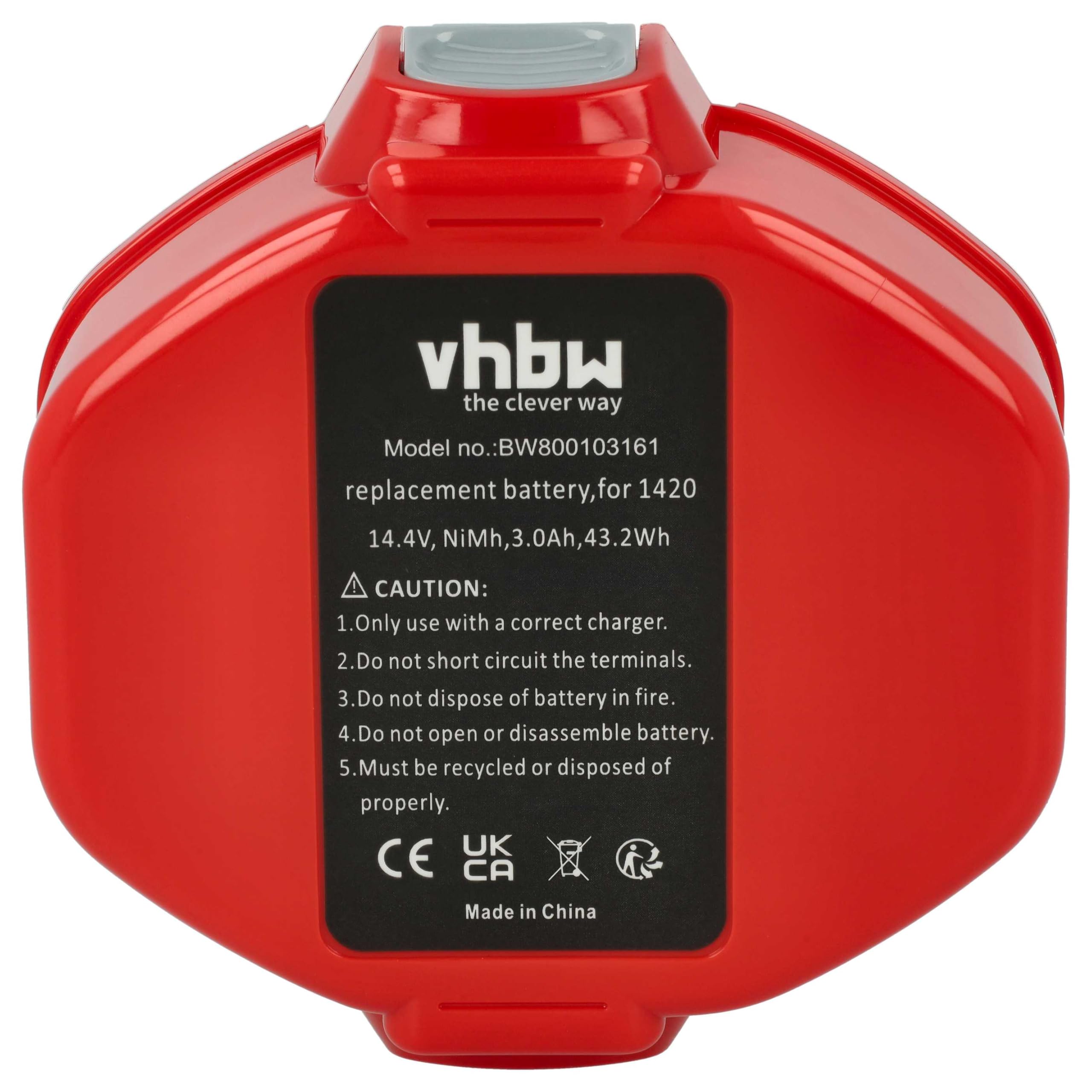 Vhbw Ersatzakku Für Makita – 14,4V, 1500mAh NiMH, Kompatibel Mit Vielen Makita Werkzeugen