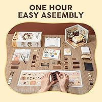 Vista 4 de Super Creator - Juego de construcción de mini bloques para adultos, kit de casa de plástico en miniatura Super Store - juguetes de bloques