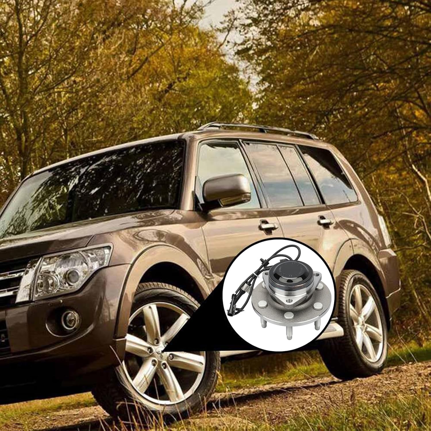 MAYASAF 515054 [2WD Only] Front Wheel Hub Bearing Assembly for Chevy 1999-06 Silverado(Sierra) 1500, 2000-06 Tahoe/Yukon/Escalade/Suburban(Yukon XL) 1500, 2003-13 Express(Savana) 1500(2003-05 2500)