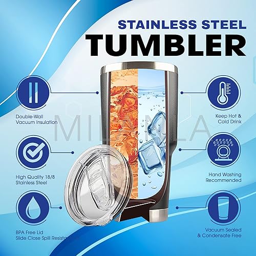 Miniatura 3 de Vaso de delfín personalizado personalizado con nombre joyería de delfines de acero inoxidable de 20 onzas vaso térmico con aislamiento taza de viaje