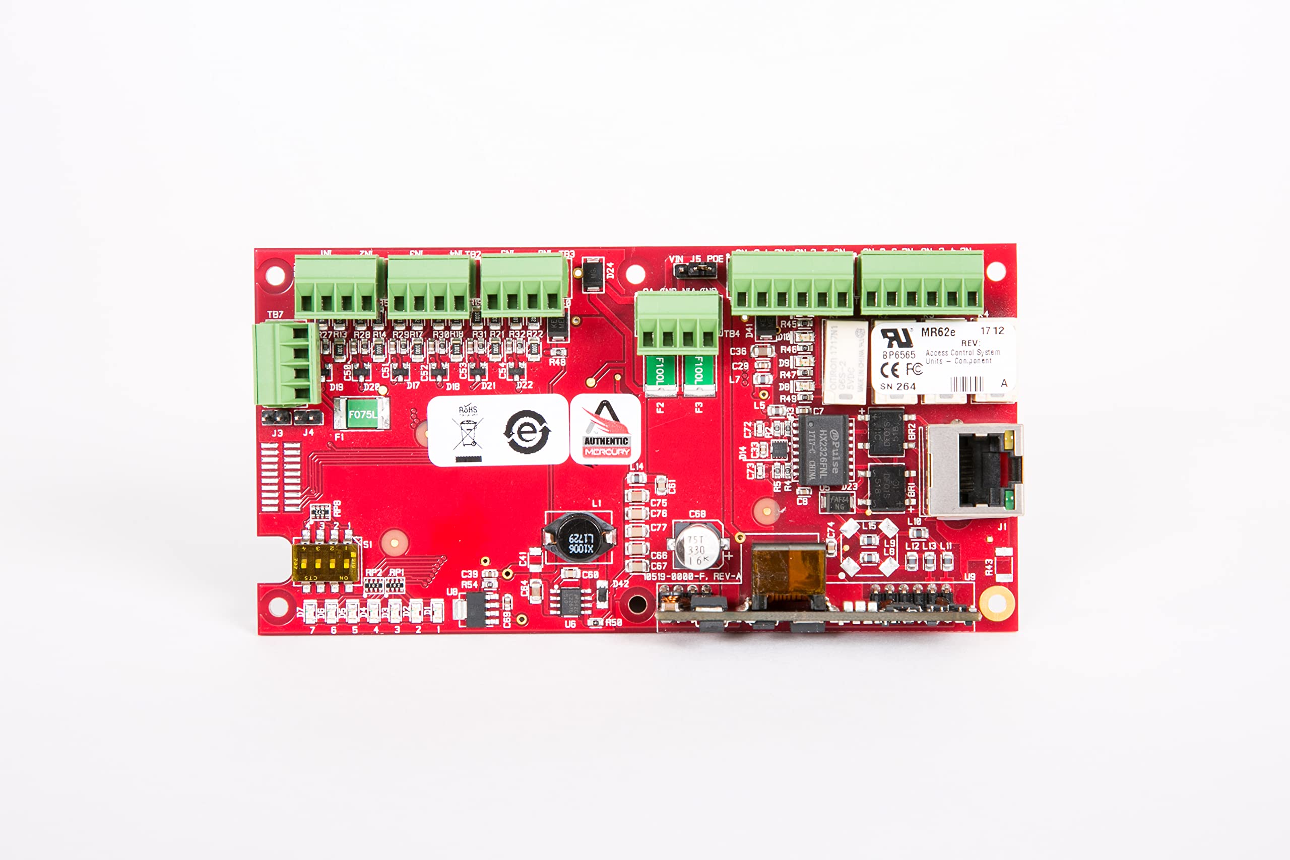 Amazon.com: MERCURY SECURITY MR62e Reader Interface Module w/PoE+