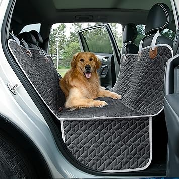 Le sure Dog Car Seat Cover for Back Seat - Waterproof Pet Seat Cover with Anti Slip Dog Car Hammock, Dog Backseat Cover for Cars Trucks and SUVs?54Wx58L inches