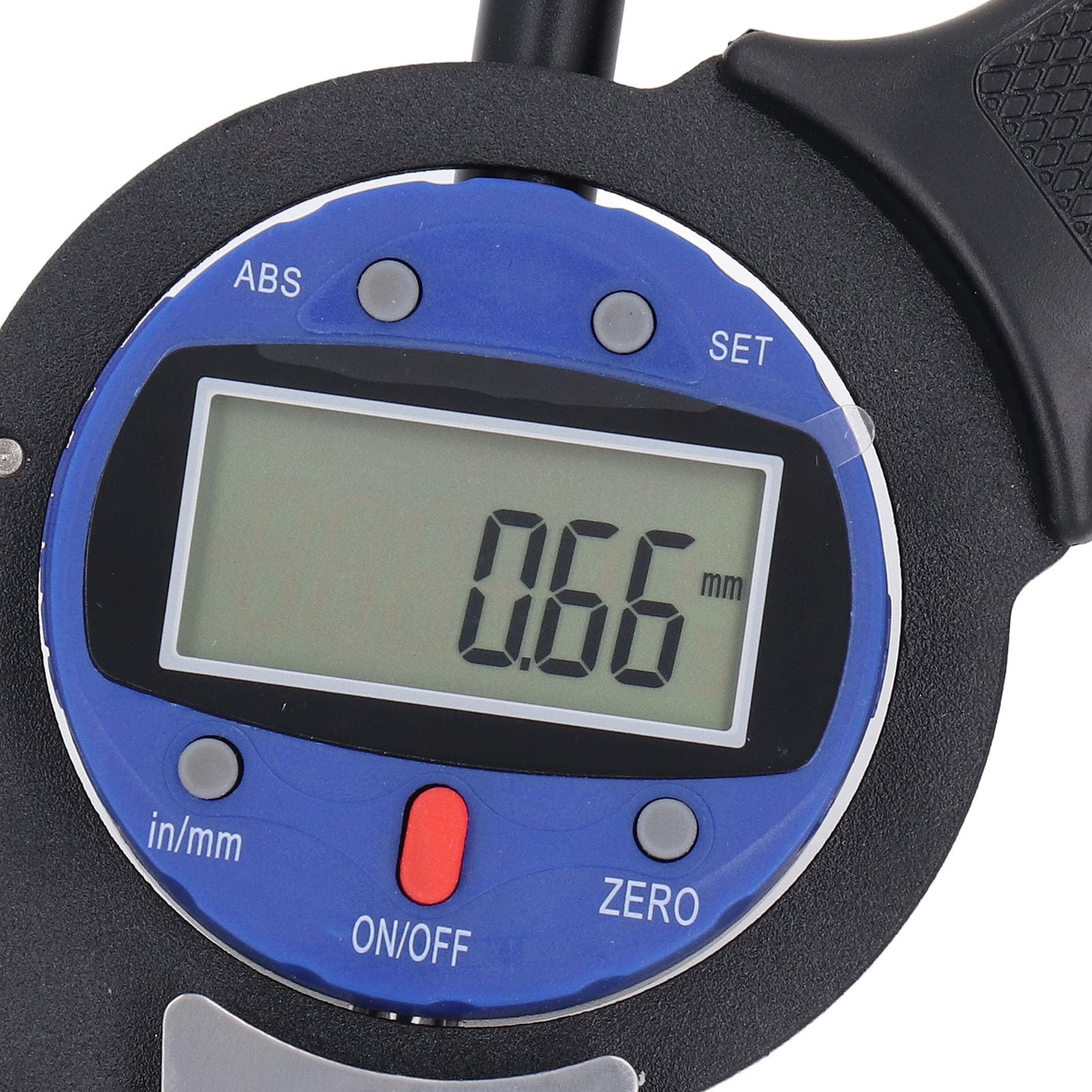 Calibre digital interior con pantalla LCD y carcasa ABS, rango 525 mm, ideal para taller mecánico y bricolaje en casa