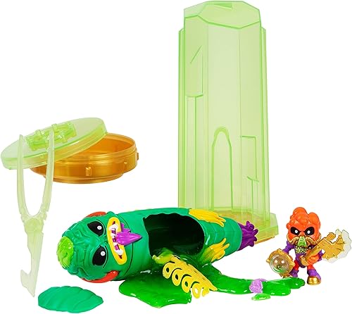 Miniatura 6 de Treasure X Aliens - Kit de disección con limo, figura de acción y tesoro, multicolor