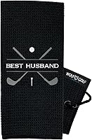 Vista 11 de Toalla de golf Best Mom by Par - Accesorios de golf para mujer - Regalos de golf para mujer - Toalla de golf divertida bordada