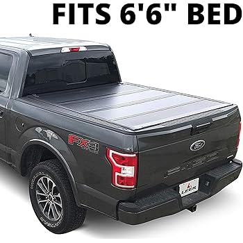 Amazon Com Leer Hf650m Fits 2015 Ford F 150 With 6 6 Ft Bed Hard Quad Folding Low Profile Tonneau Cover Sku 650169 Automotive