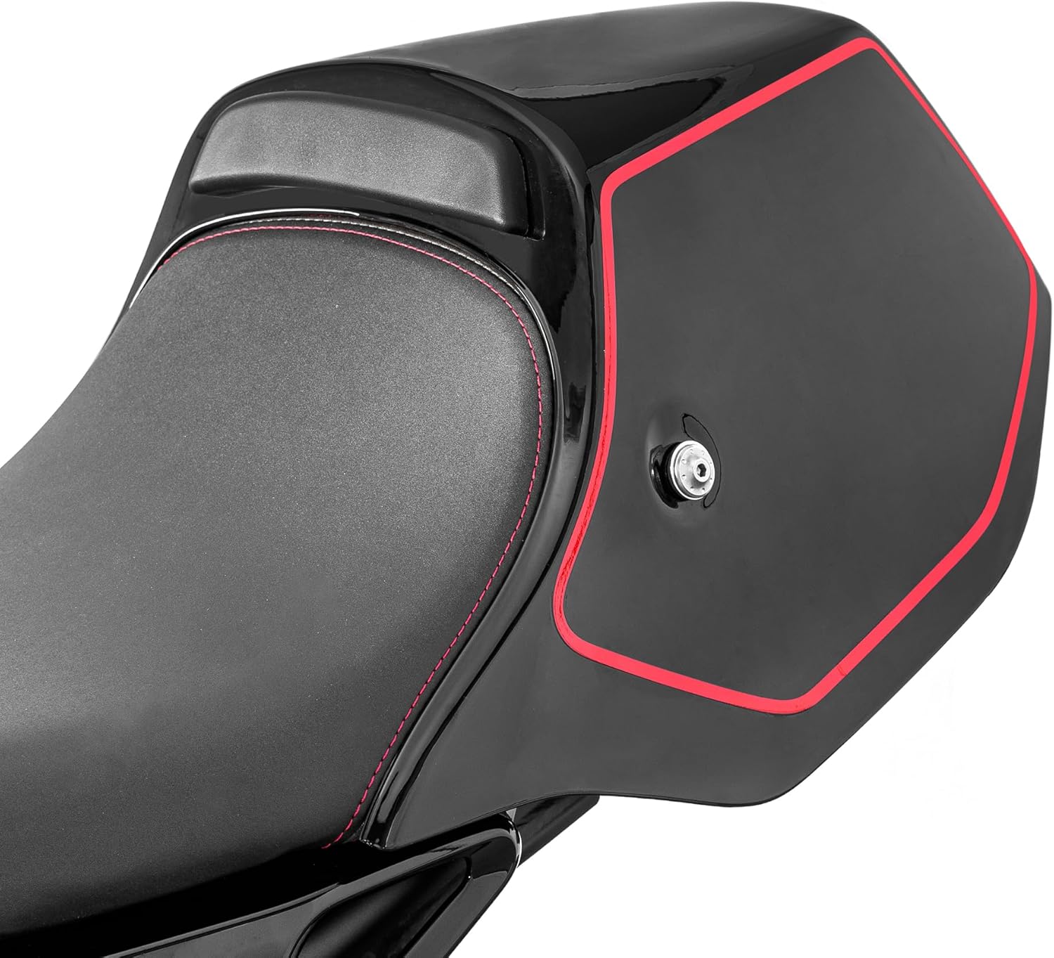 Motorcycle Rear Seat Cowl for XSR900 XSR 900 2022 2023 2024 2025 Passenger Pillion Cover Tail Solo Fairing (Black)