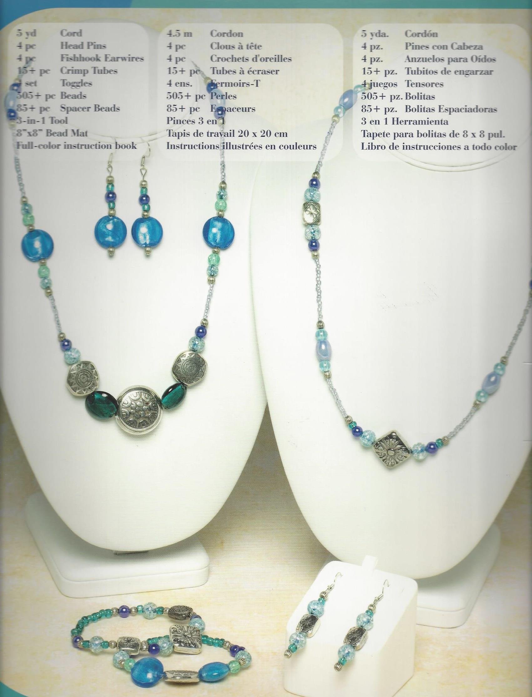 Jewelry Basics Class in A Box Kit, Bright Glass