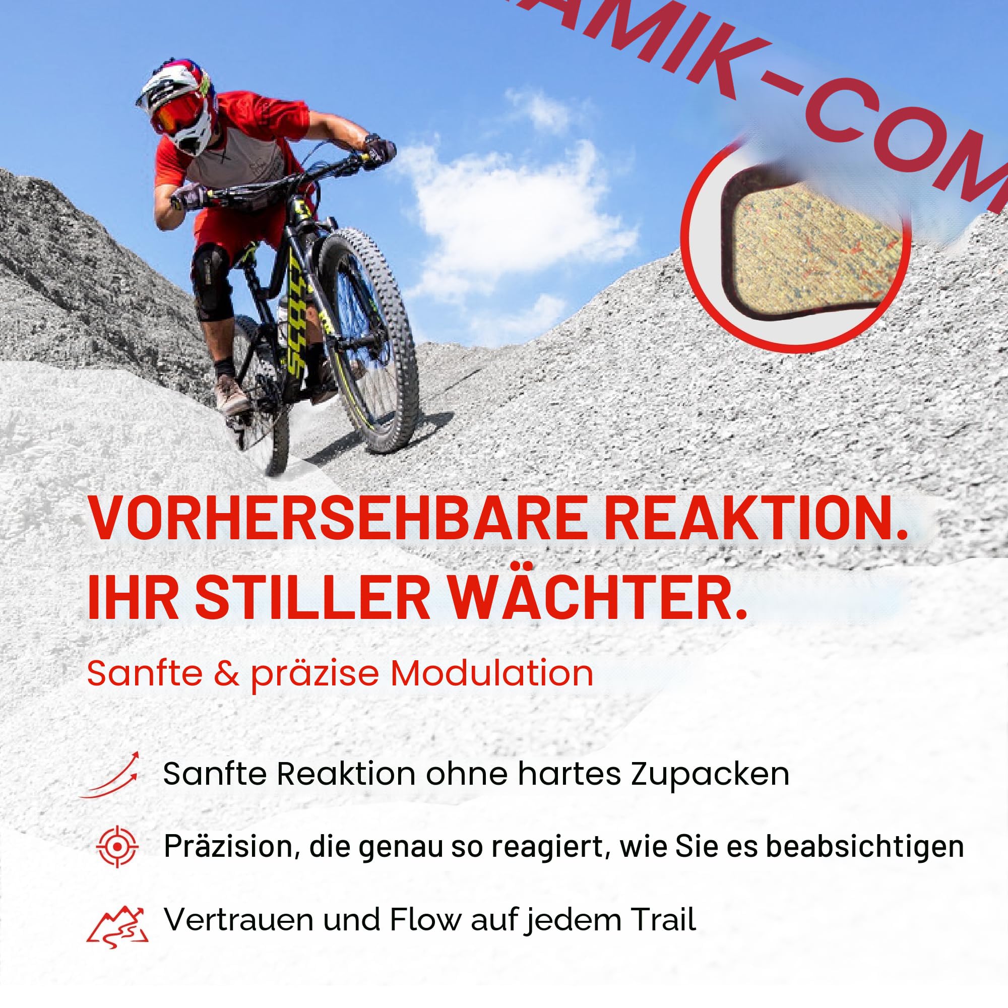TOP BRAKE Scheibenbremsbeläge für Fahrräder, kompatibel mit Sram Level T/TL/Ultimate B1, XX/X0/XXWC, DB1/3/5; Avid Elixir 1/3/5/7/9/R/ER/CR Mag | MTB/eMTB/Gravel/Cross-Country(XC)/Racing/Trail