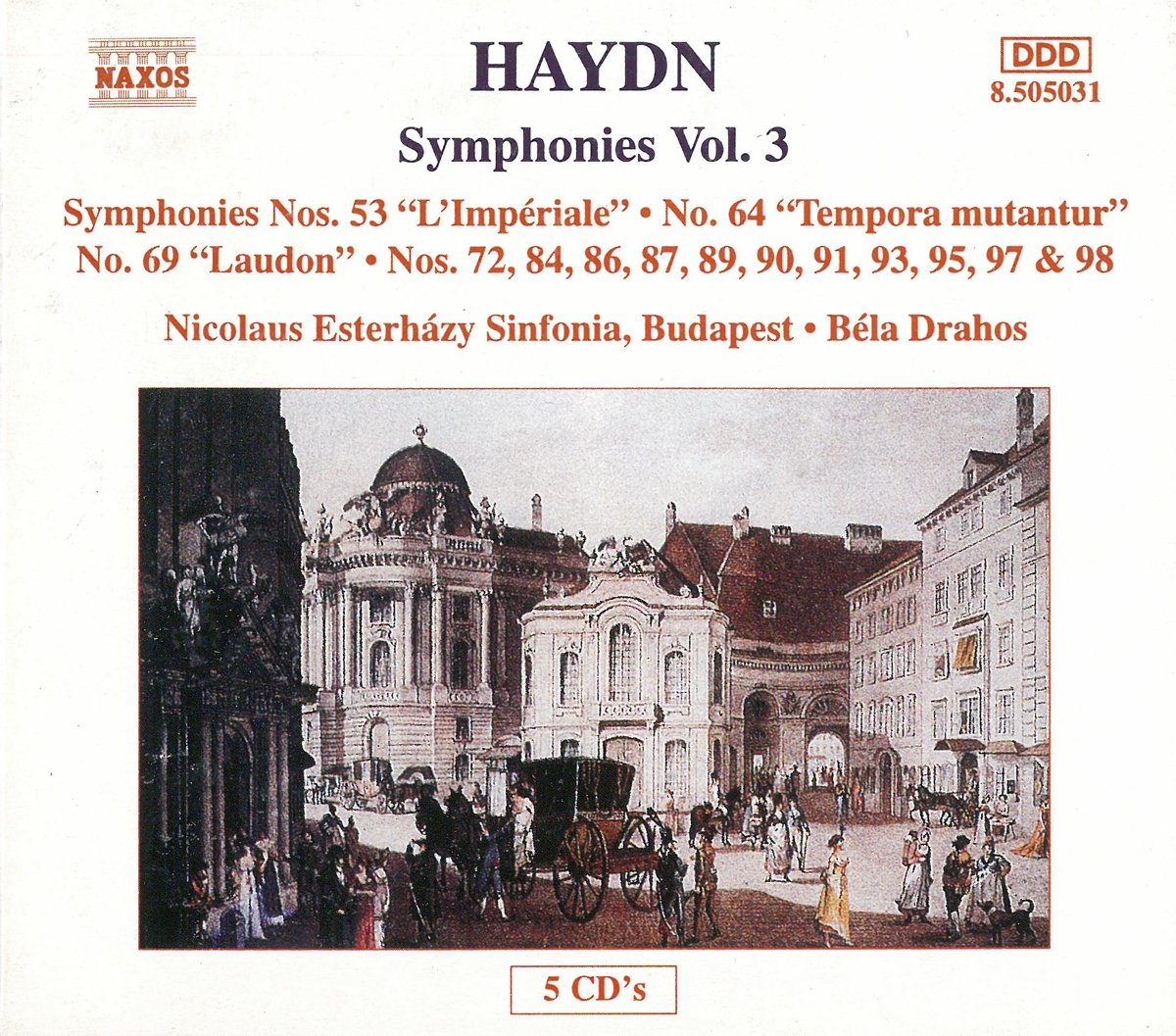 Symphonies /Vol.3 Nicholaus Esterhazy Sinfonia, Franz Joseph Haydn