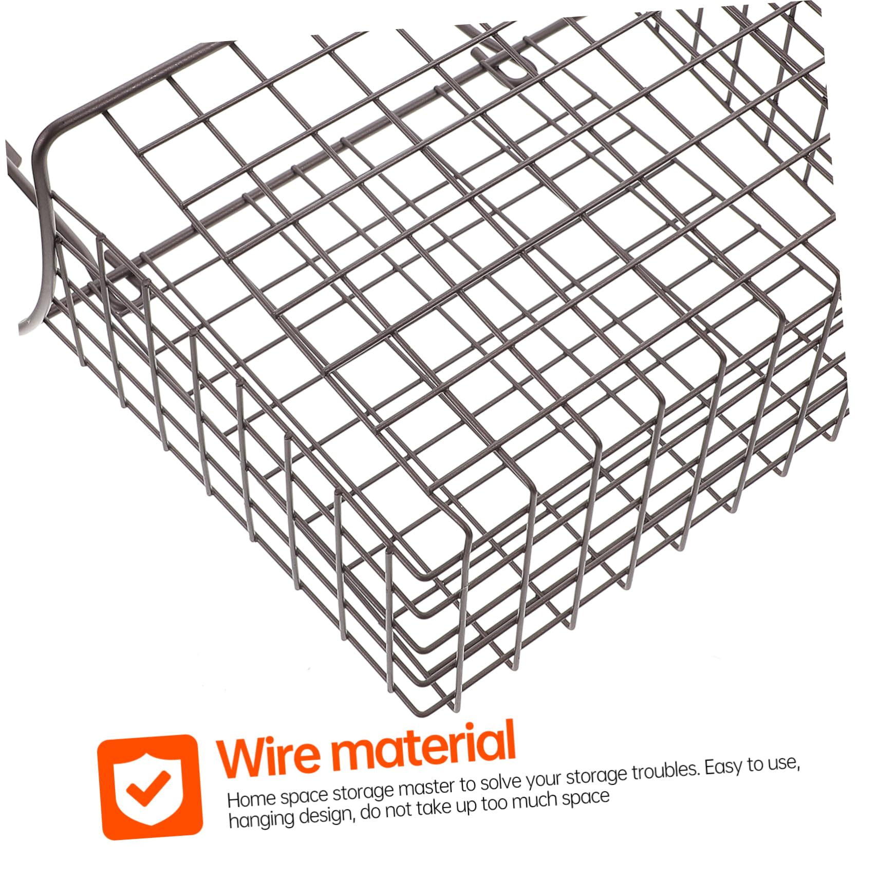 Alipis Cesta Colgante De Alambre De Hierro Para Puerta Cesta De Almacenamiento De Cocina Para Frutas Verduras y Aperitivos