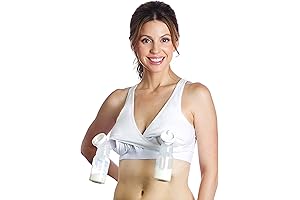 Racerback Hands Free Pumping Pumping Sports Bra