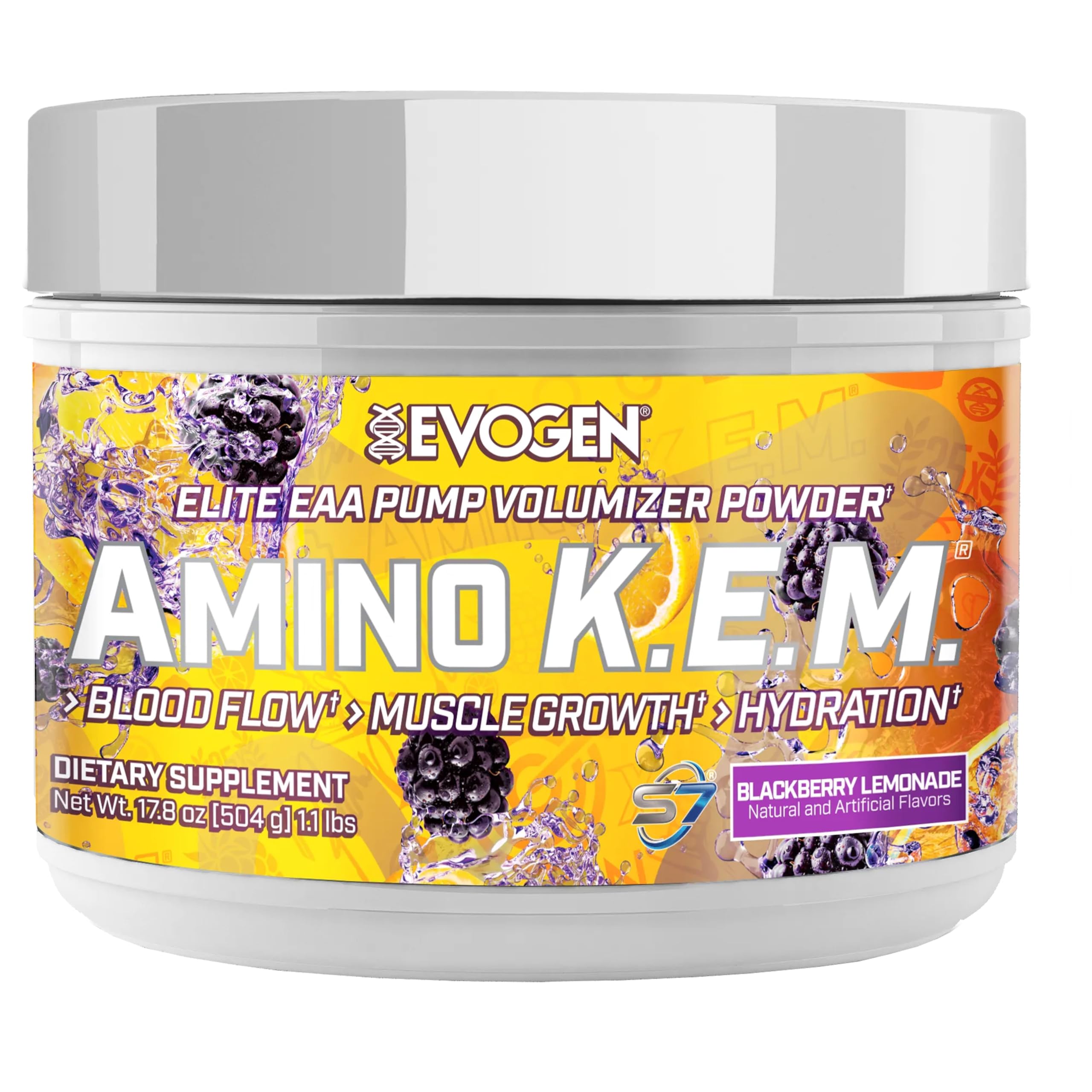Amazon.com: Evogen Amino K.E.M. - EAA & BCAA Powder Pump Volumizer
