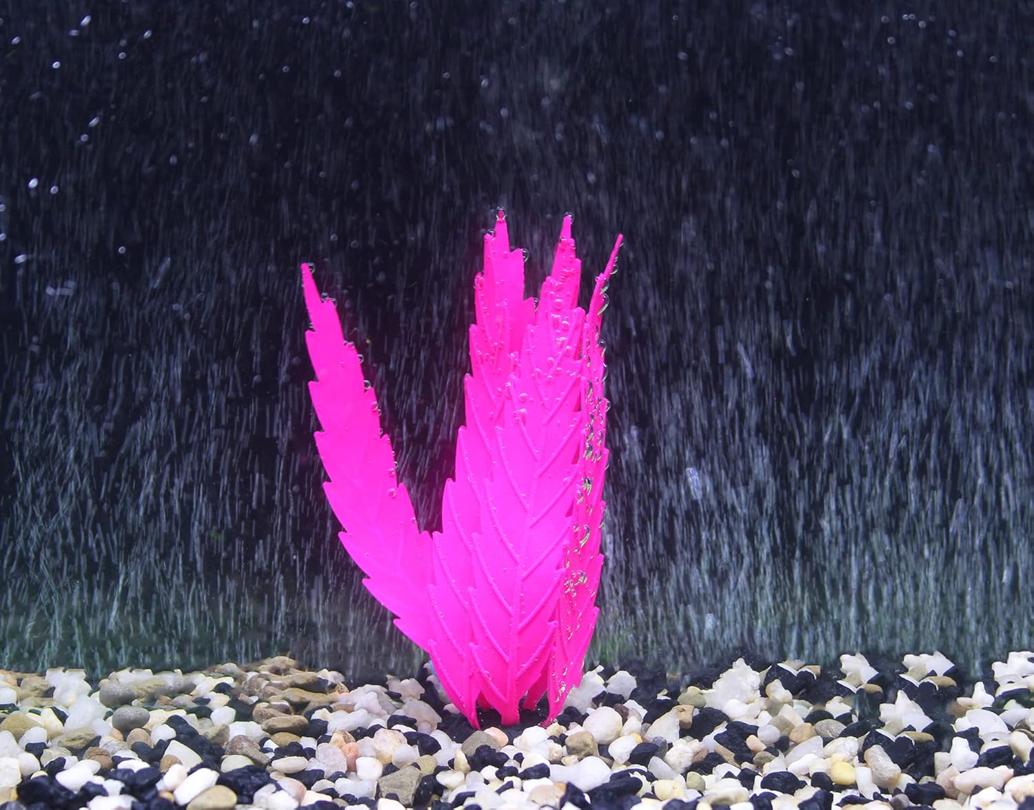 Penn-Plax Aqua-Plants High End Silicone Flow Plant Bundle – Sways with Water Flow – Lifelike Movement with Bright Vibrant Colors – Great for Modern Aquariums - 6pk Bundle