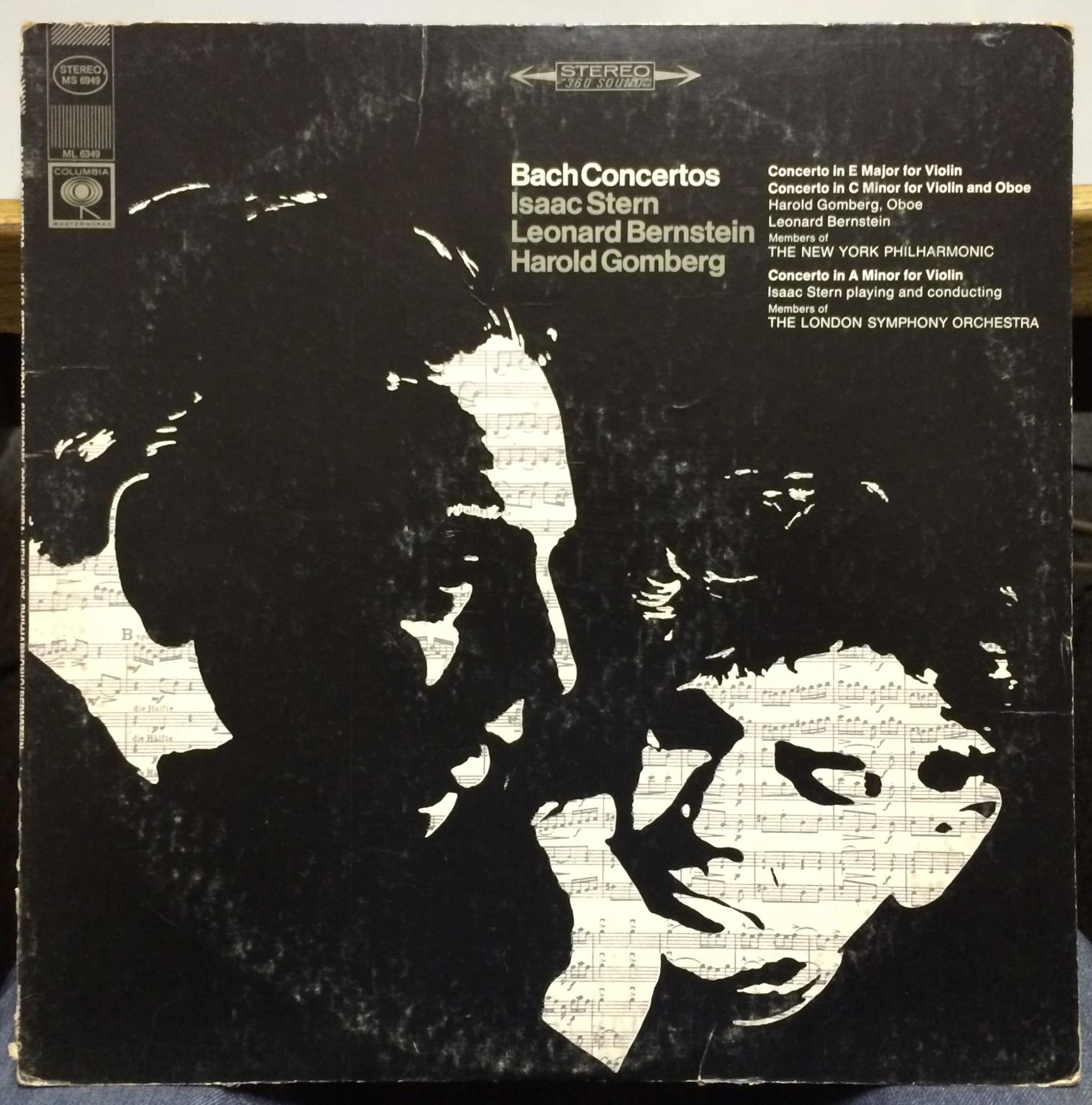 Isaac Stern / Leonard Bernstein / Harold Gomberg: Bach Concertos