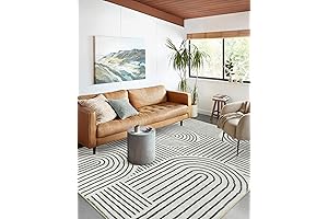 Lahome Geometric Black Rug For a Stylish Decor
