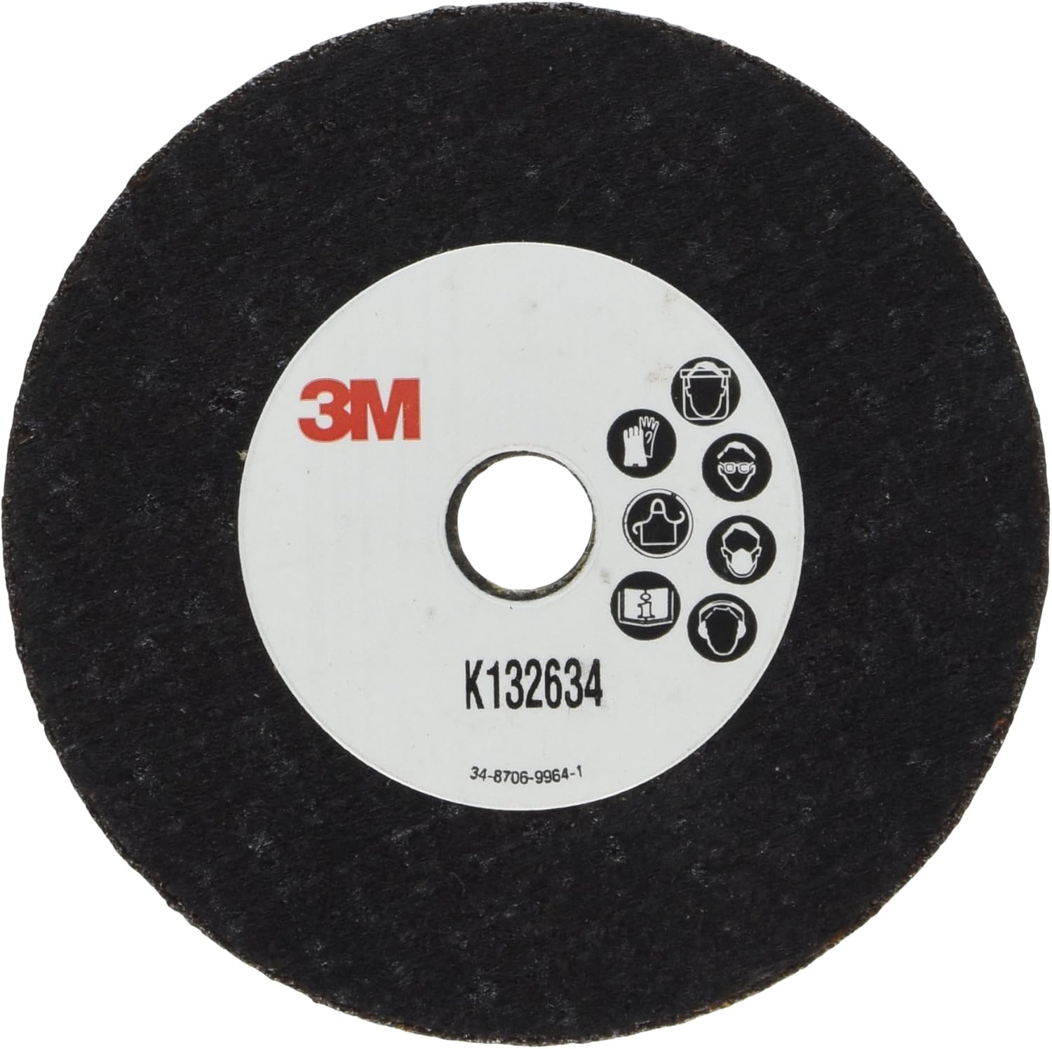3M General Purpose Cut-Off Wheel, 01988, 3 in x 1/16 in x 3/8 in, 50 per case