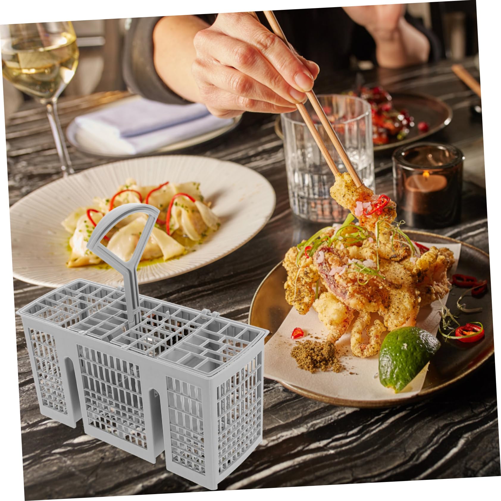 Uonlytech 3piezas Cesto De Cubiertos Para Lavavajillas De Diseño Organizador De Utensilios Para Almacenamiento Cocinas y Lavavajillas Para y