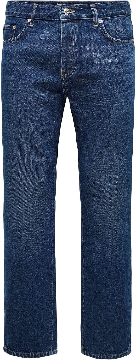 Dark denim blue