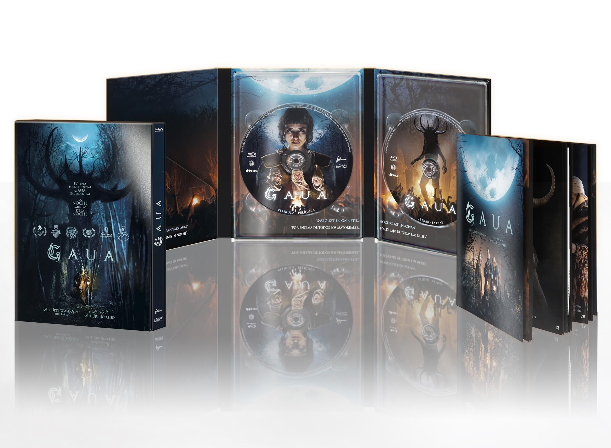 Gaua Blu-ray Edición Coleccionista Digipack con libreto de 32 páginas para cinéfilos