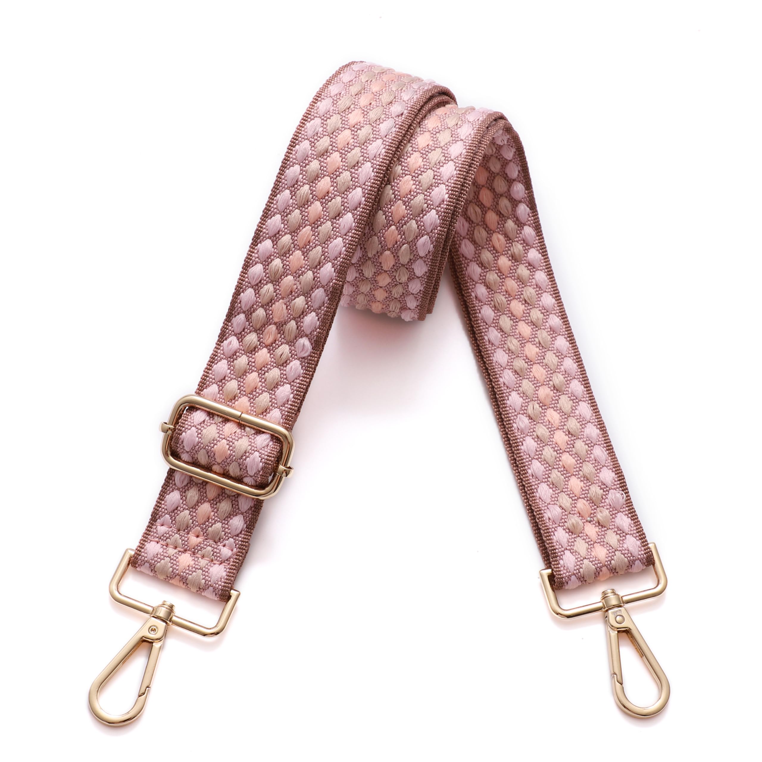 S-Jacorry Purse Strap Replacement Crossbody Wide Shoulder Strap Adjustable Canvas Straps Handbag Strap Replacement Belts