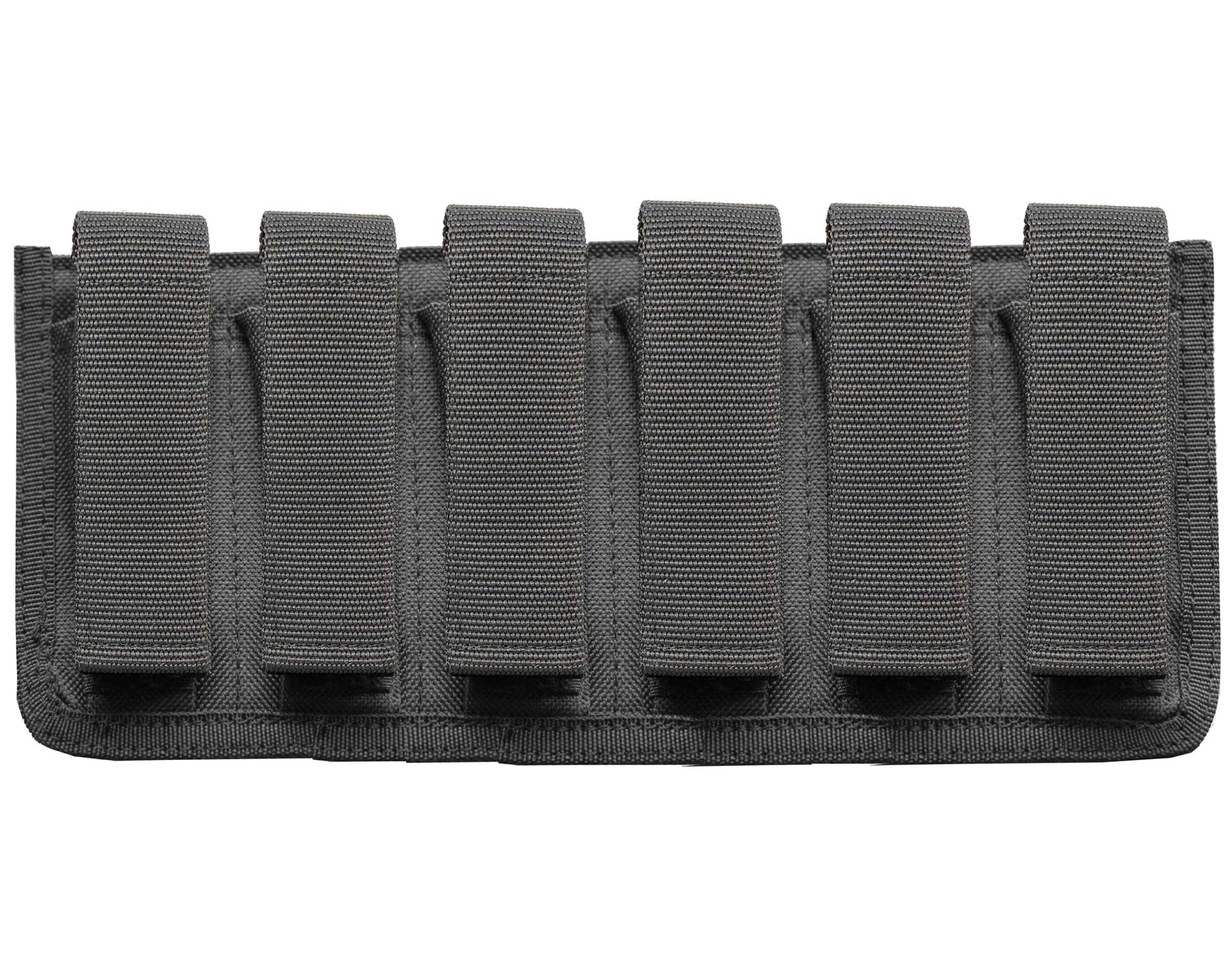 Tactical Pro Sports Six Magazine Pouch for Ruger LCP & LCP II, S&W Bodyguard 380, Taurus TCP, Kahr P380,Similar Black