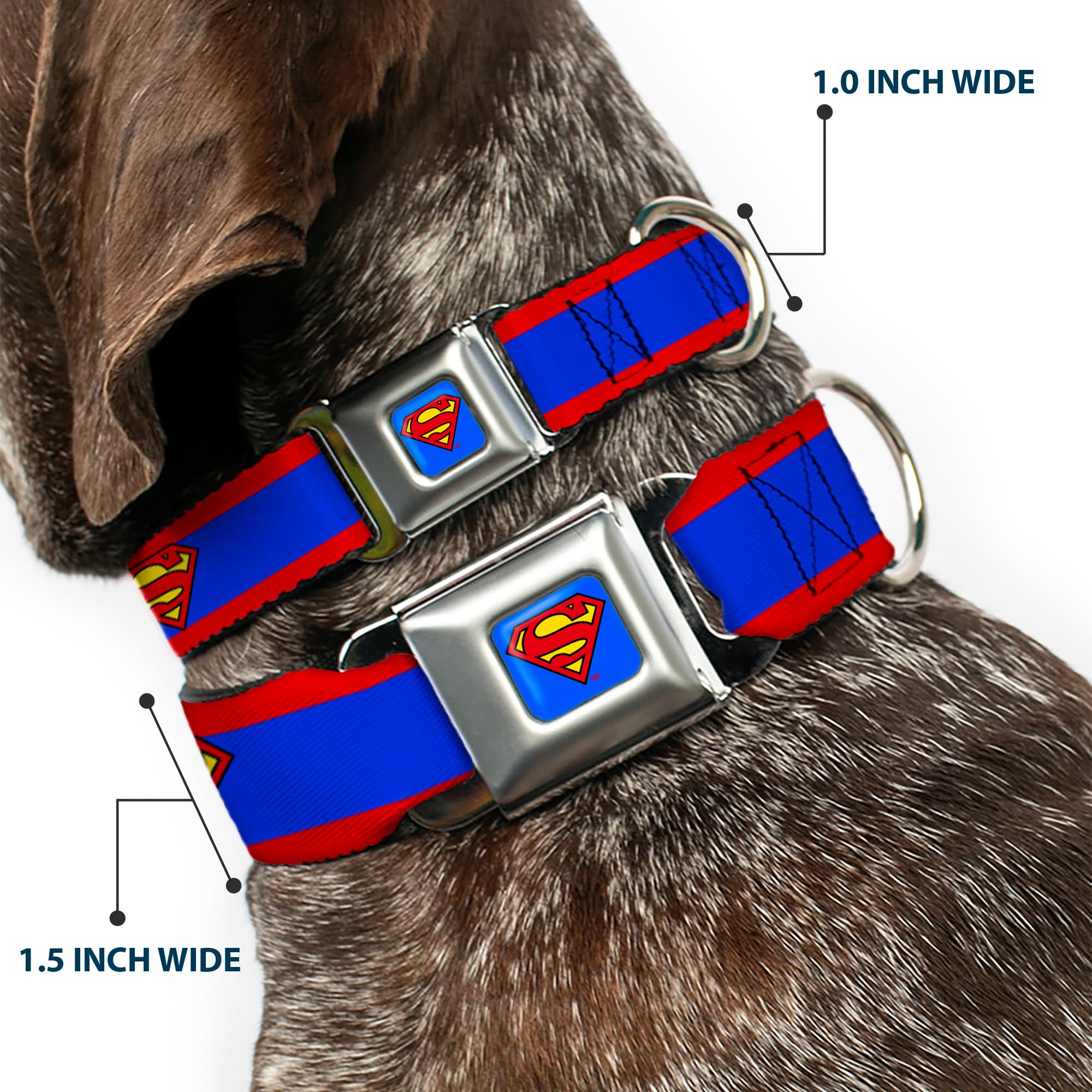 Amazon.co.jp: 犬用首輪 シートベルトバックル スーパーマン シールド